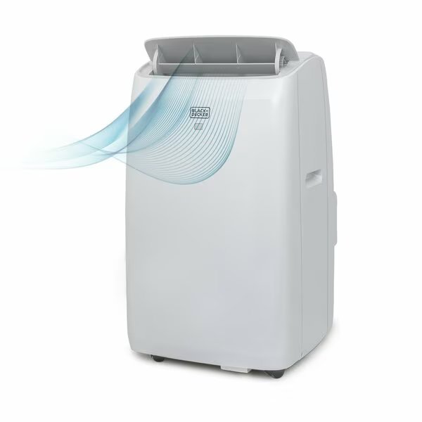 10,000 BTU Portable Air Conditioner, SACC/CEC, Black & Decker, Mfr#: BPT10WTB